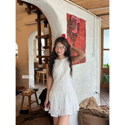 Nhien Vintage Whispering Dress (Pre-order)