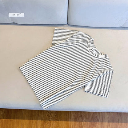 Nhien Vintage Ribbed Tee At97 (Pre-order)