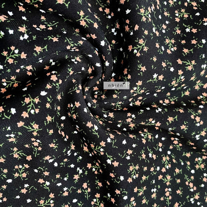 Nhien Vintage Floral Midi Skirt (Pre-order)