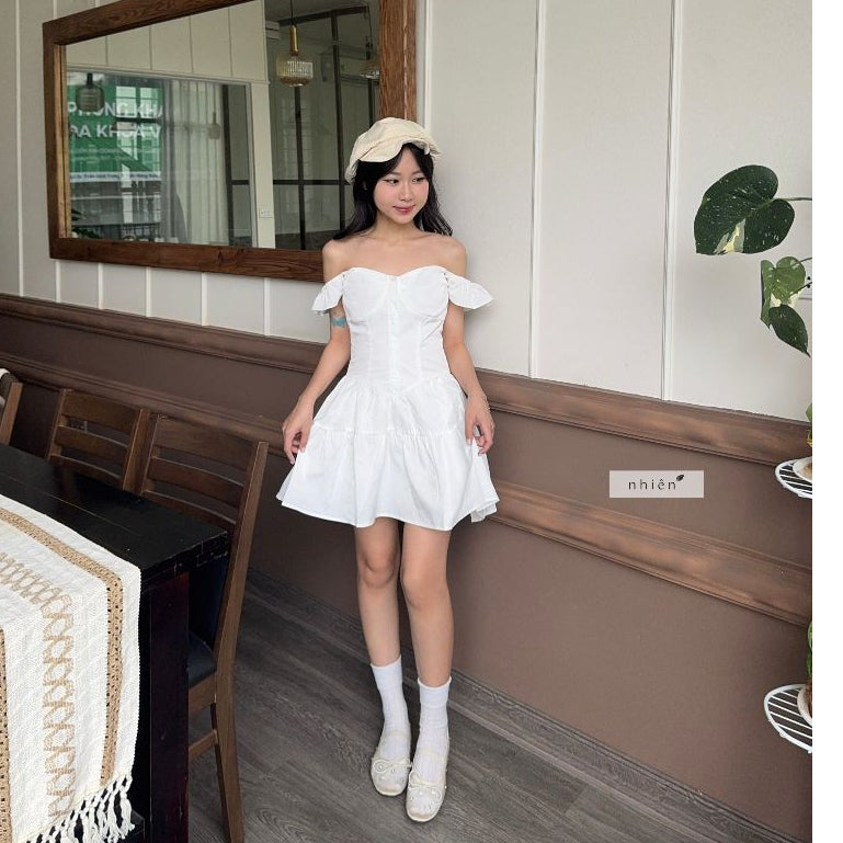 Nhien Vintage Fairy Wings Dress (Pre-order)