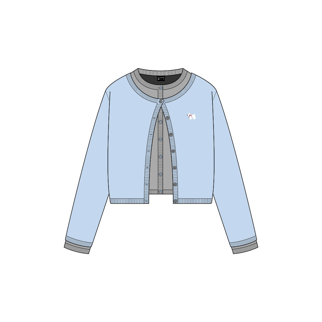 Kill System Westie Cardigan
