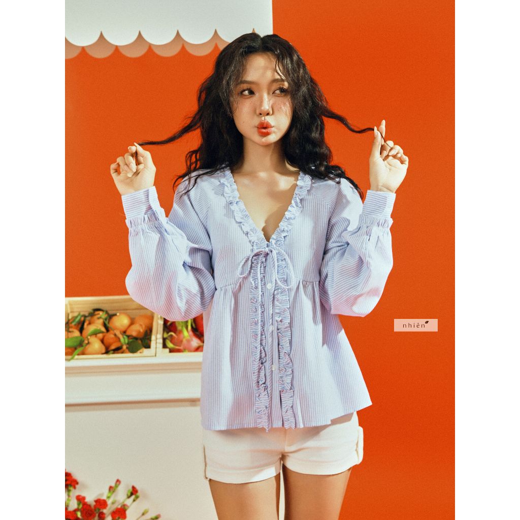 Nhien Vintage Yemoja Top (Pre-order)