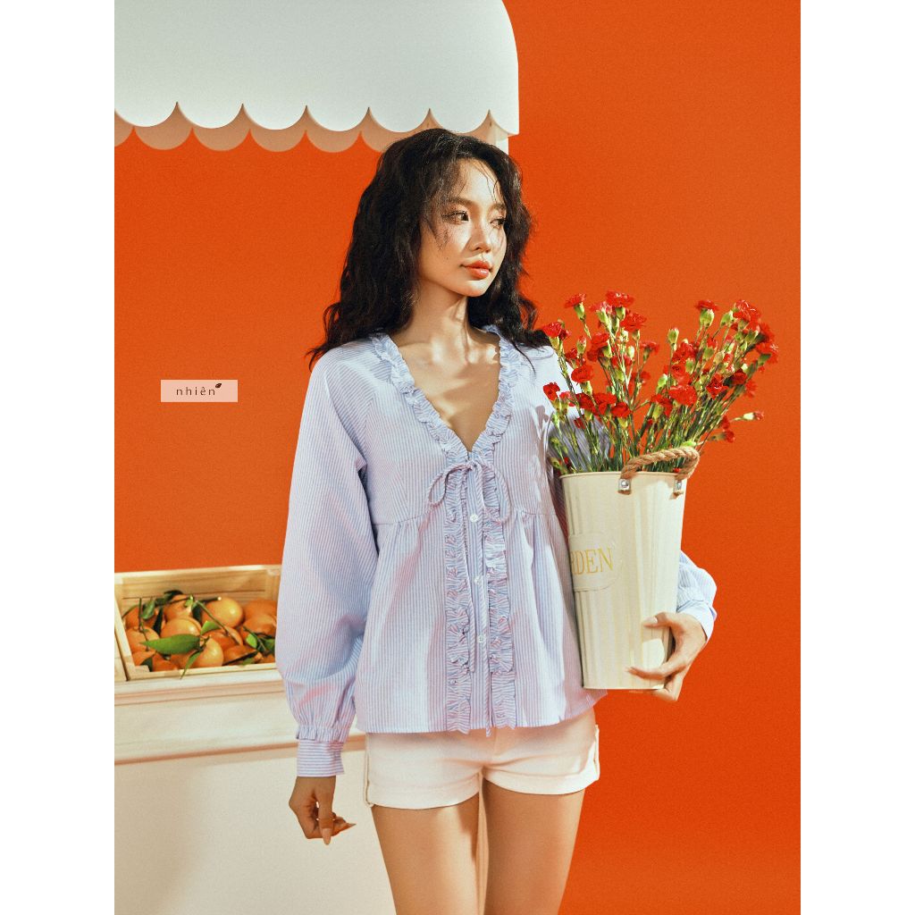 Nhien Vintage Yemoja Top (Pre-order)