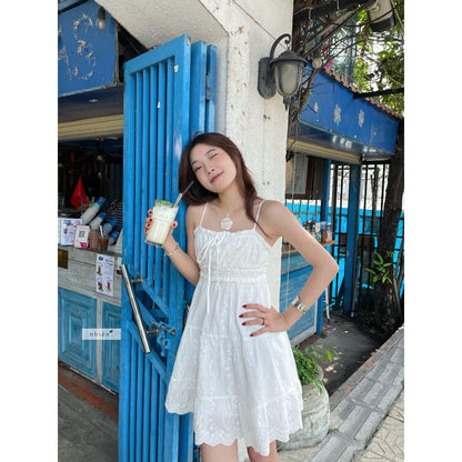 Nhien Vintage Milky Dress (Pre-order)