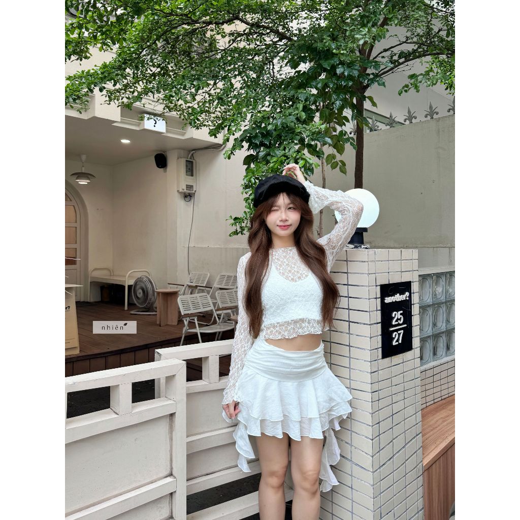 Nhien Vintage Evelynn Skirt (Pre-order)