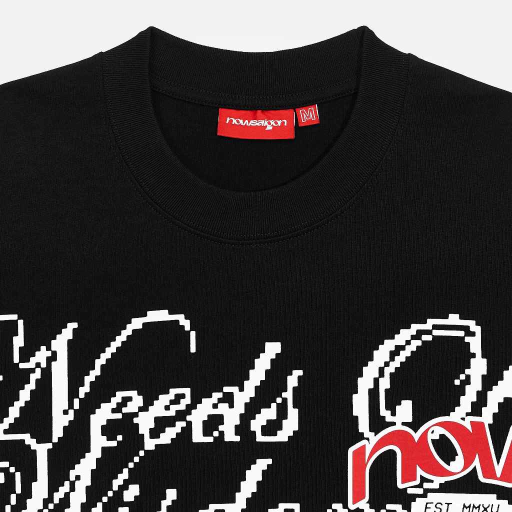 Now Saigon Script Tee