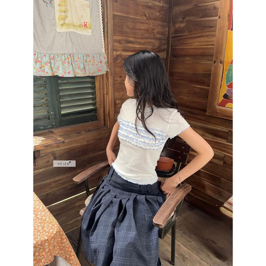 Nhien Vintage Babble Top (Pre-order)