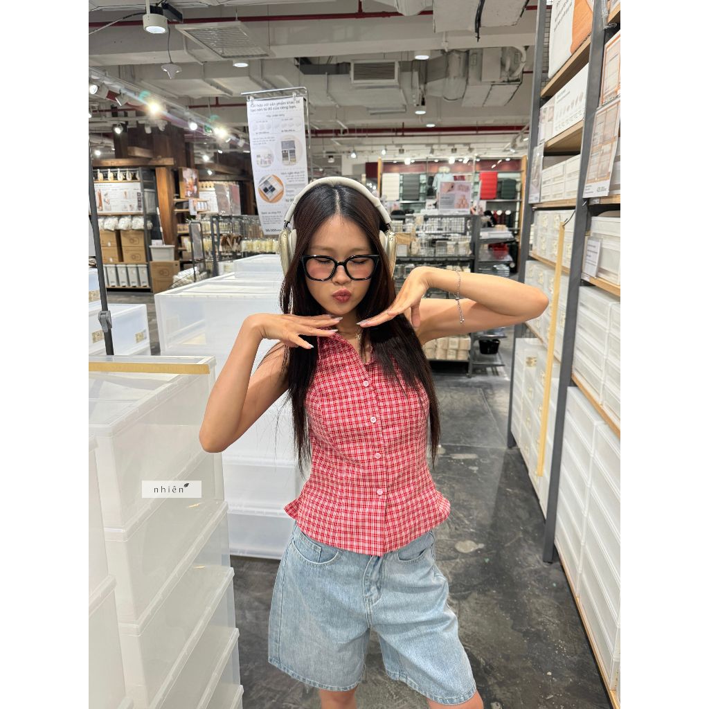 Nhien Vintage Macaron Shirt (Pre-order)