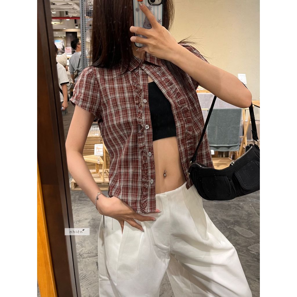 Nhien Vintage Nimbus Top (Pre-order)