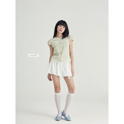 Nhien Vintage Daisy Top (Pre-order)