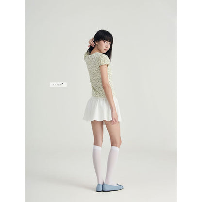 Nhien Vintage Daisy Top (Pre-order)