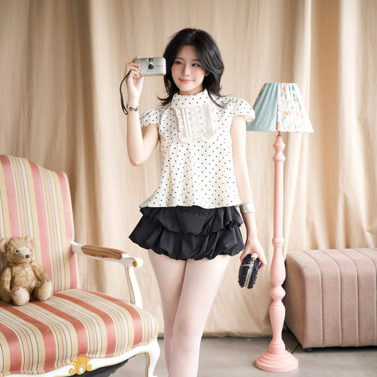 Mania Cutie Leya Dot Top