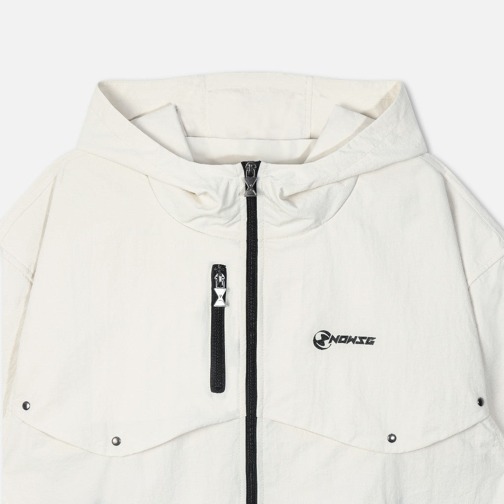 Now Saigon Button Windbreaker Jacket