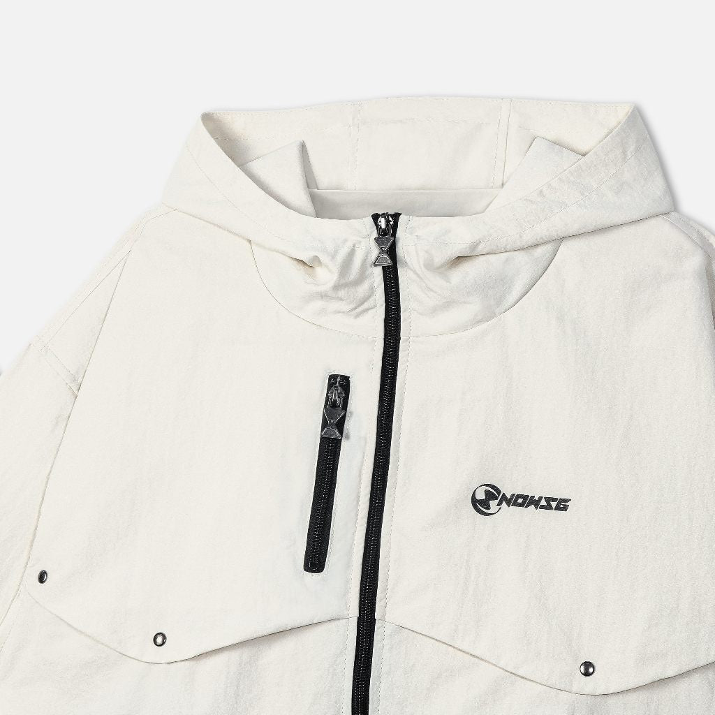 Now Saigon Button Windbreaker Jacket