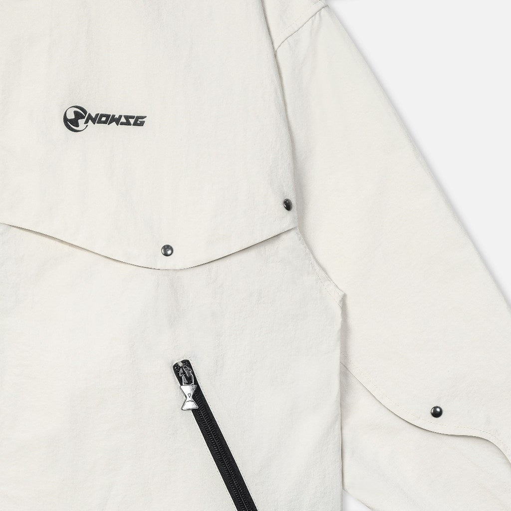 Now Saigon Button Windbreaker Jacket