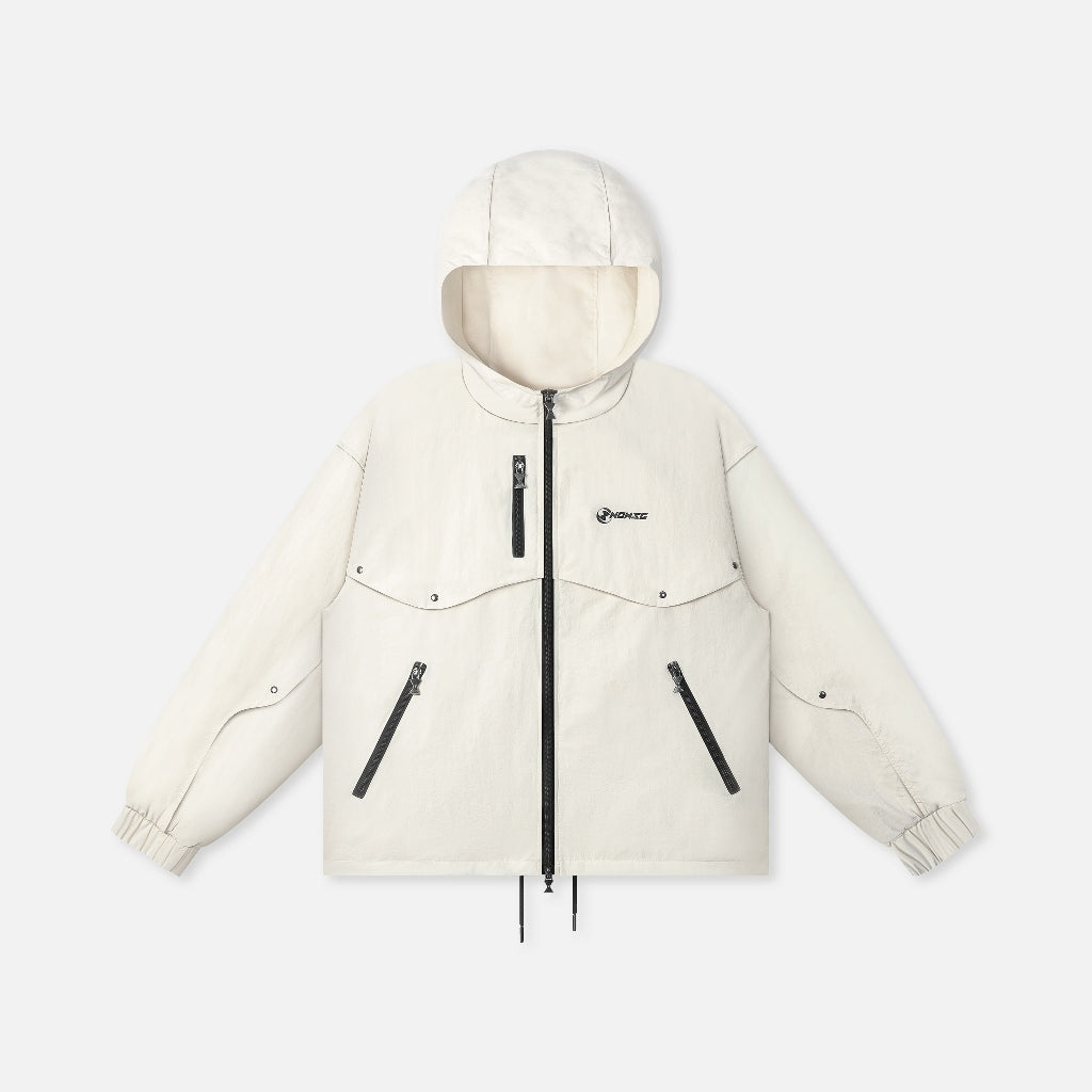 Now Saigon Button Windbreaker Jacket