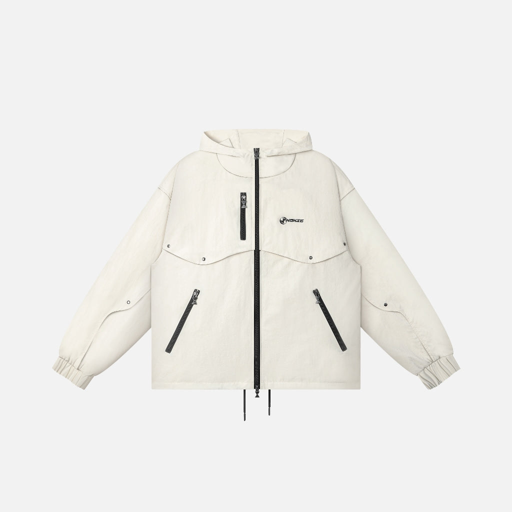 Now Saigon Button Windbreaker Jacket