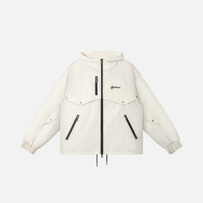Now Saigon Button Windbreaker Jacket
