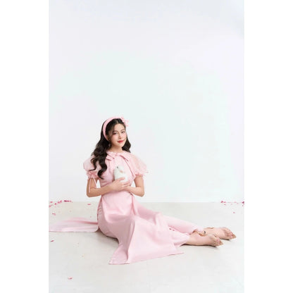 Aguja An Cat Pink Ao Dai (Pre-order)