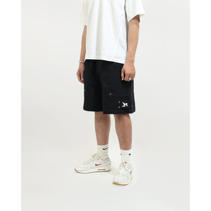 Now Saigon Button Khaki Shorts