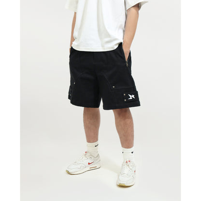 Now Saigon Button Khaki Shorts