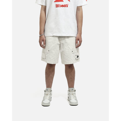 Now Saigon Button Khaki Shorts