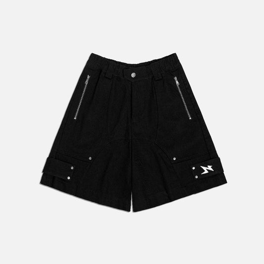 Now Saigon Button Khaki Shorts