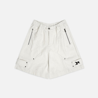 Now Saigon Button Khaki Shorts