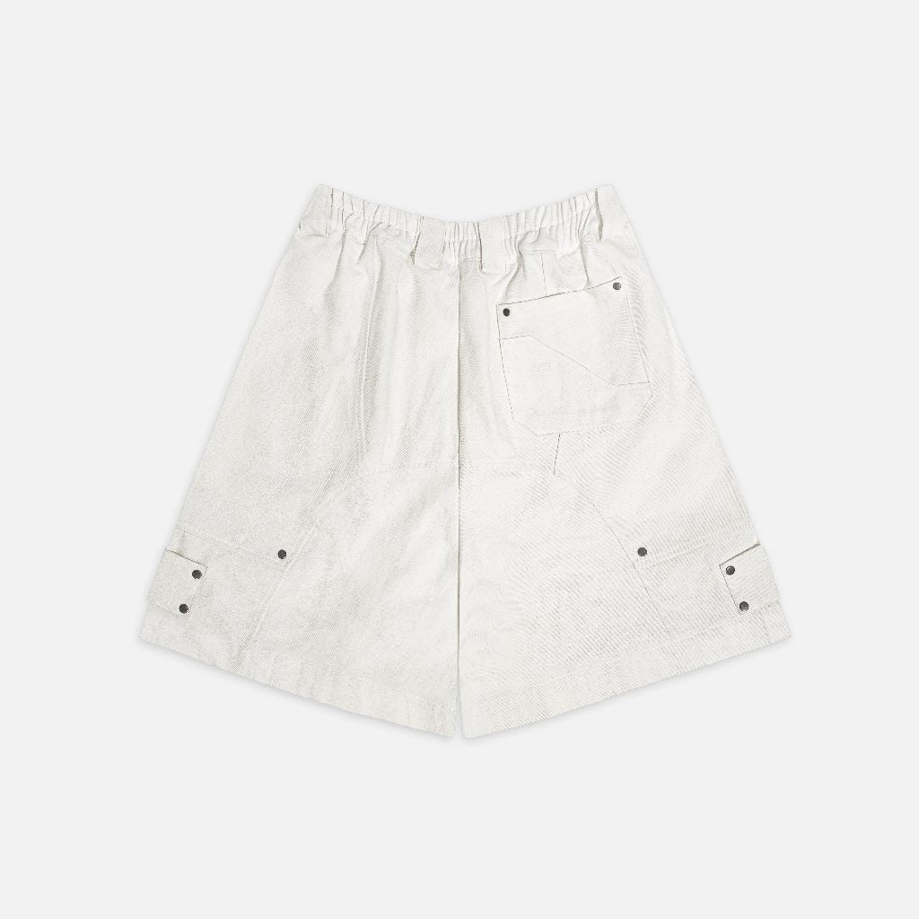 Now Saigon Button Khaki Shorts