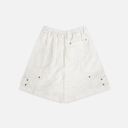Now Saigon Button Khaki Shorts
