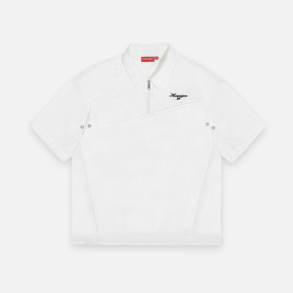 Now Saigon Zip Polo Shirt