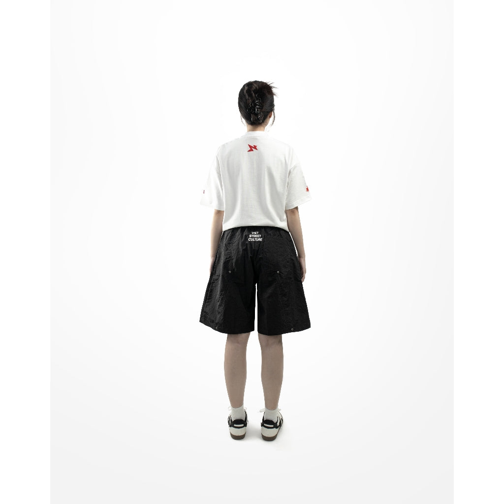 Now Saigon Button Nylon Shorts