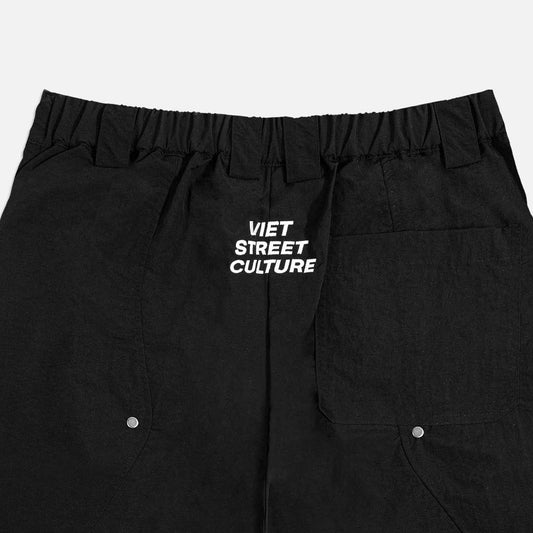Now Saigon Button Nylon Shorts