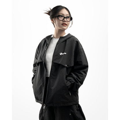 Now Saigon Button Windbreaker Jacket