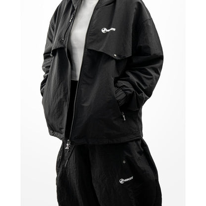 Now Saigon Button Windbreaker Jacket