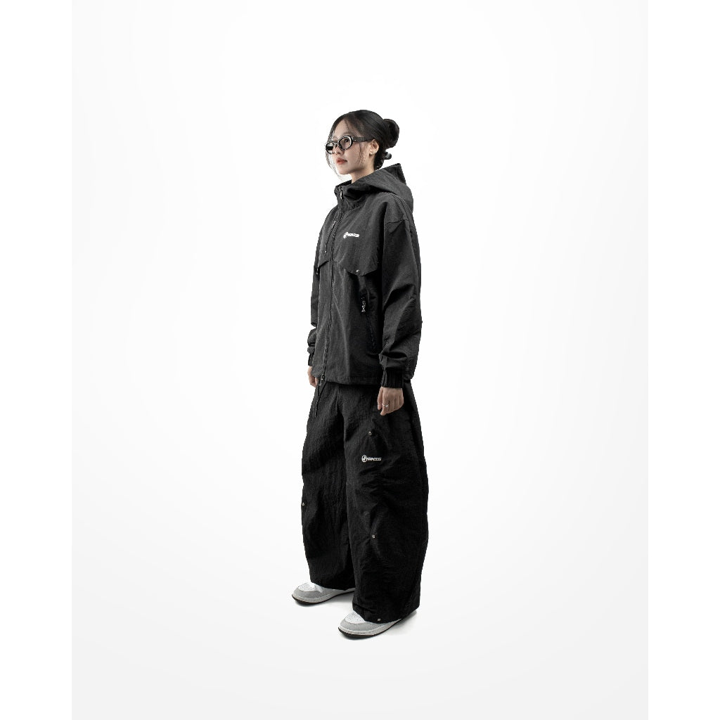 Now Saigon Button Windbreaker Jacket