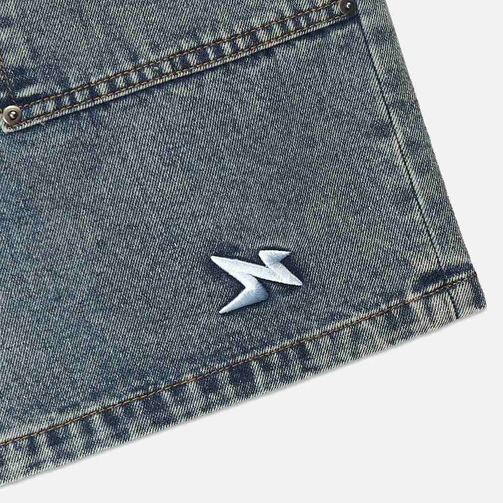 Now Saigon Wide Fit Denim Shorts
