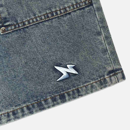 Now Saigon Wide Fit Denim Shorts