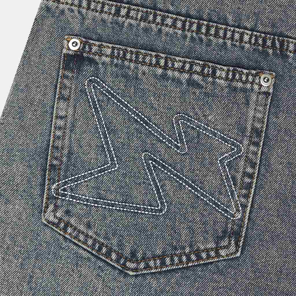 Now Saigon Wide Fit Denim Shorts