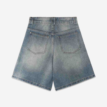 Now Saigon Wide Fit Denim Shorts
