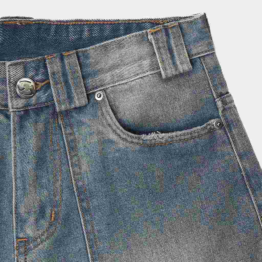 Now Saigon Wide Fit Denim Shorts
