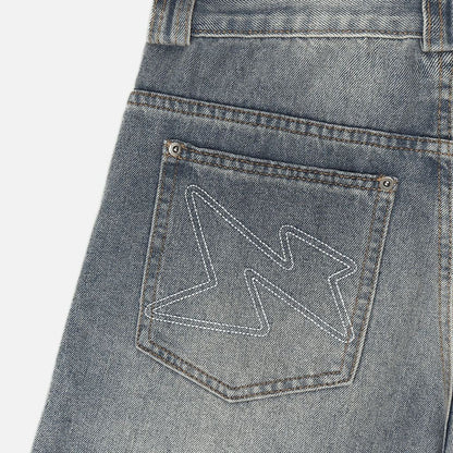 Now Saigon Wide Fit Denim Shorts