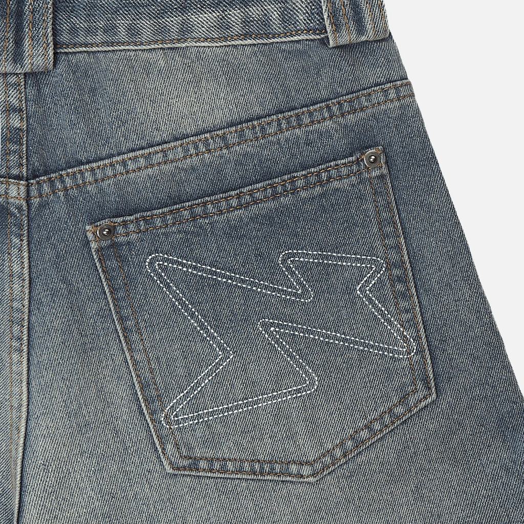 Now Saigon Wide Fit Denim Shorts