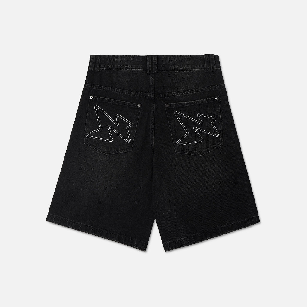 Now Saigon Wide Fit Denim Shorts
