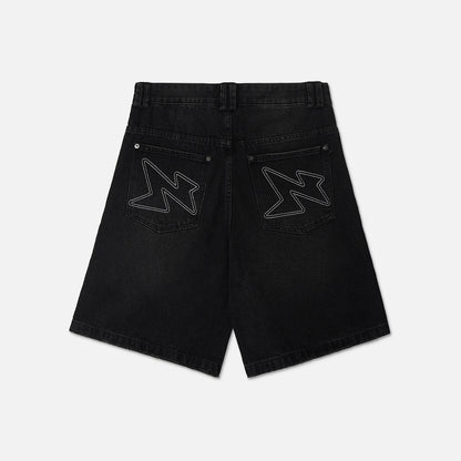 Now Saigon Wide Fit Denim Shorts