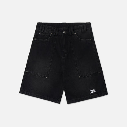 Now Saigon Wide Fit Denim Shorts