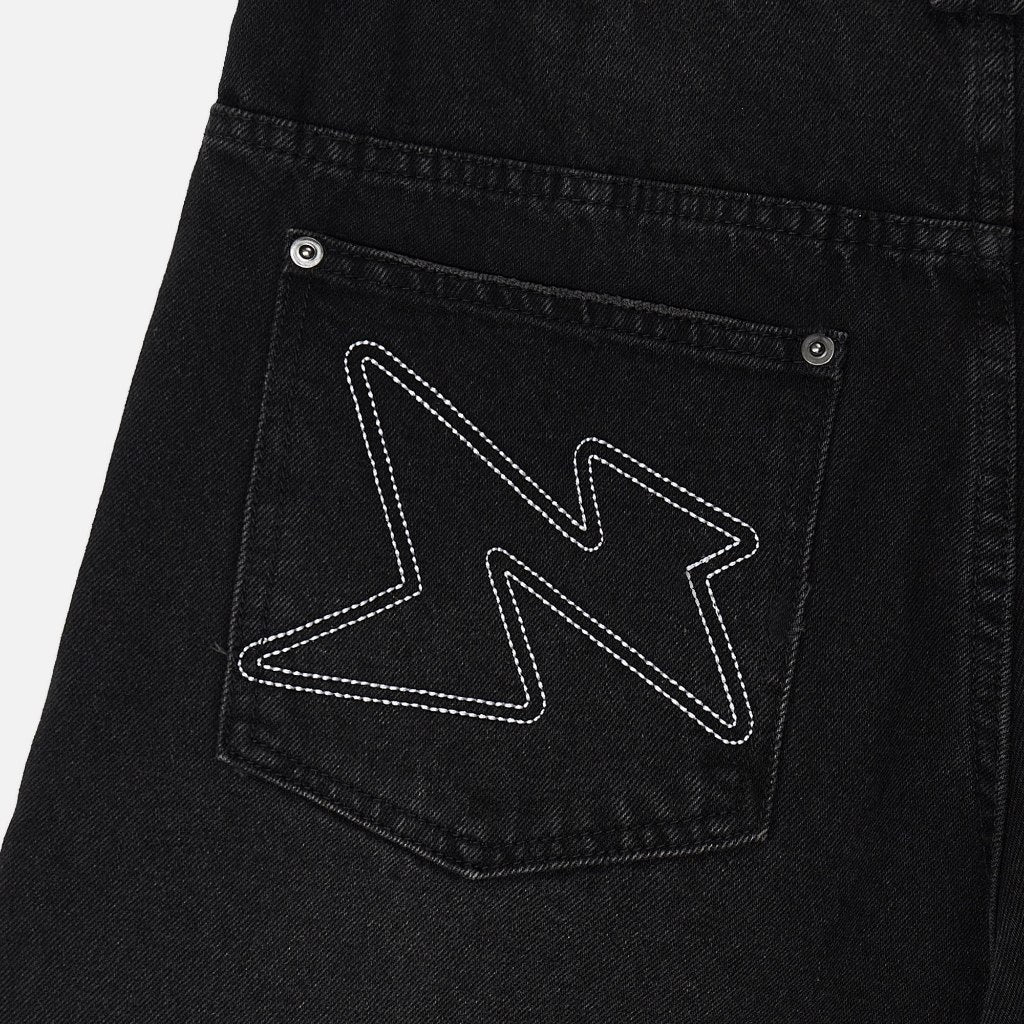 Now Saigon Wide Fit Denim Shorts