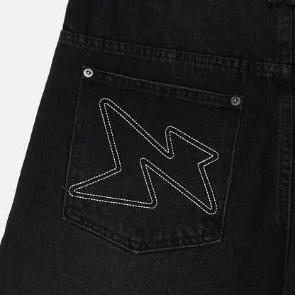 Now Saigon Wide Fit Denim Shorts