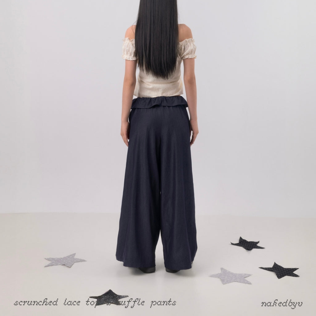 Nakedbyv Ruffle Pants (Pre-order)
