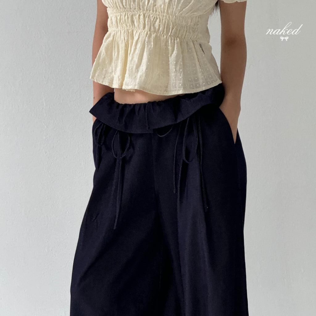 Nakedbyv Ruffle Pants (Pre-order)